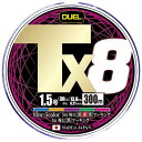 DUEL(デュエル) PEライン 釣り糸 Tx8 ライン 釣りライン 釣具 高強度 高感度 強さ長持ち1.5号300m5COLOR 5色マーキング