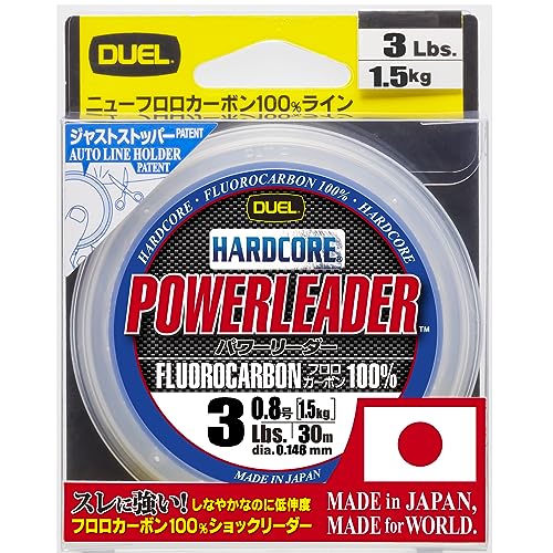 DUEL(ǥ奨) HARDCORE(ϡɥ) ե饤 3Lbs. HARDCORE POWERLEADER FC 30m 3L...