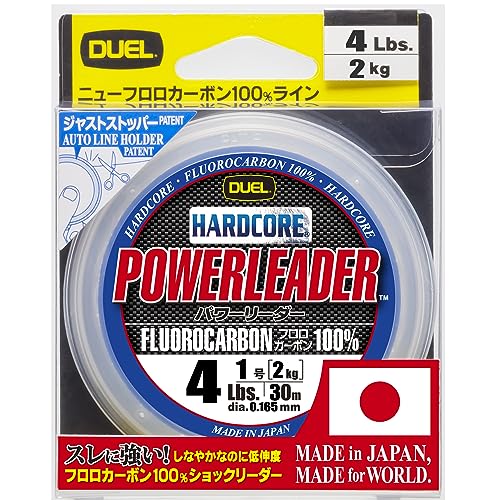 DUEL(ǥ奨) HARDCORE(ϡɥ) ե饤 4Lbs. HARDCORE POWERLEADER FC 30m 4L...
