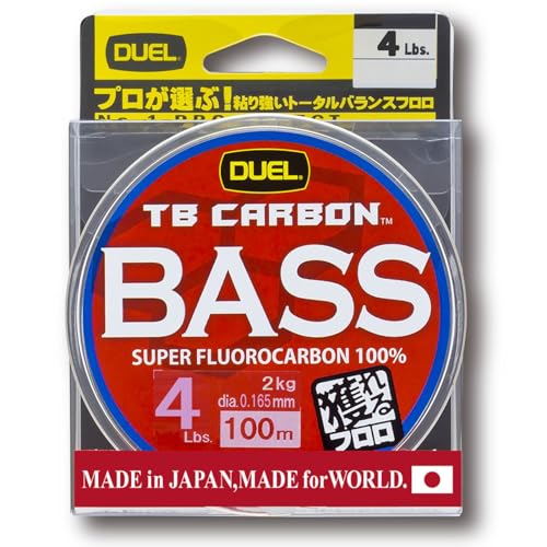 DUEL(ǥ奨) 饤(եܥ): TB CARBON Х 100m 4Lbs. : ʥ륯ꥢ