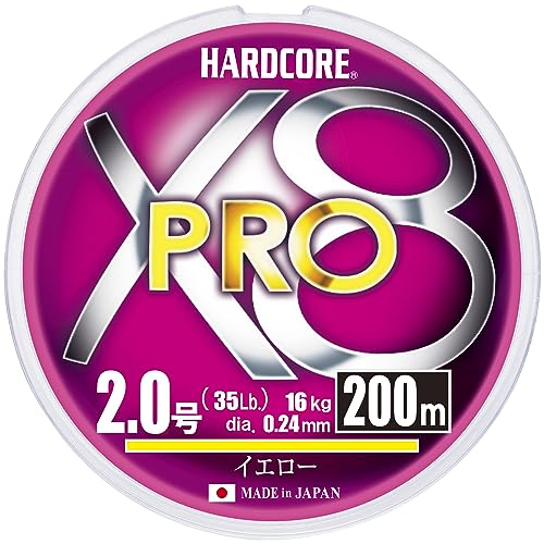 DUEL(ǥ奨) HARDCORE(ϡɥ) PE饤 2 HARDCORE X8 PRO 200m  H3887-Y