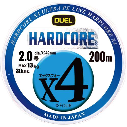 DUEL (ǥ奨) PE饤  HARDCORE X4 饤 饤  ⶯ ⴶ 2.0 200m 5/...