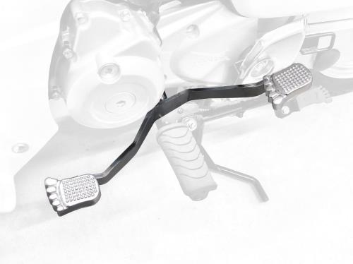 キジマ(Kijima) バイクパーツ シーソーチェンジペダル 足型 アルミ製バレル仕上げ スーパーカブ/クロスカブ110('22-/JA59/60) 214-206