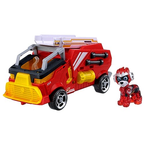 タカラトミー(TAKARA TOMY) パウ・パトロール ザ・マイティ・ムービー ベーシックビークル マーシャル マイティファイヤートラック