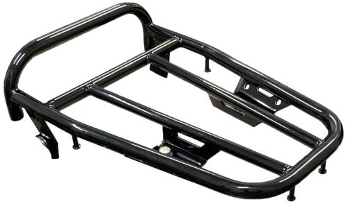 キジマ(Kijima) バイク リアキャリア CT125ハンターカブ(JA55/JA65) 天板サイズ:縦330×横240mm スチール製 ブラック 210-2759