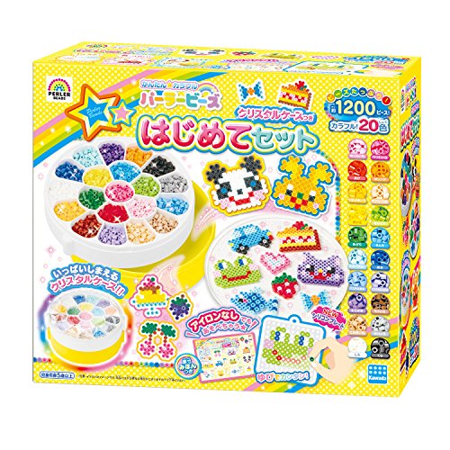 パーラービーズ はじめてセット クリスタルケースつき 80-54317(3.0)