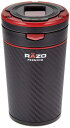 カーメイト(CARMATE) RAZO 車用 灰皿 Sports Luxury ドリンクホルダー型 カーボン調 レッド RG103