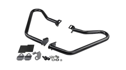 キジマ(Kijima) バイクパーツ エンジンガード レブル REBEL250('17-'20) CL250/500 スチール製ブラック仕上げ 405-238