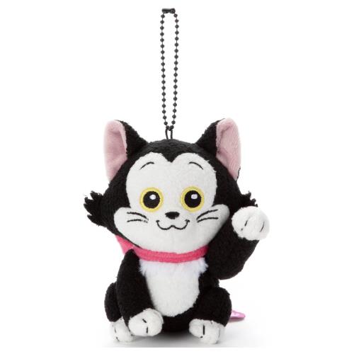 ディズニーキャラクター きてにゃ~ ボールチェーンマスコット フィガロ ぬいぐるみ高さ約12cmのサムネイル