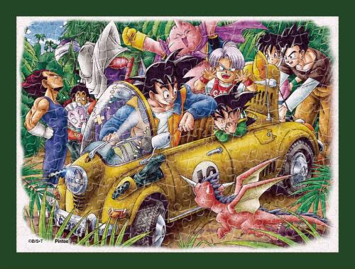 エンスカイ(ENSKY) ドラゴンボール ジャングルドライブ 7.6×10.2cm まめパズル 150ピース ジグソーパズル MA-22
