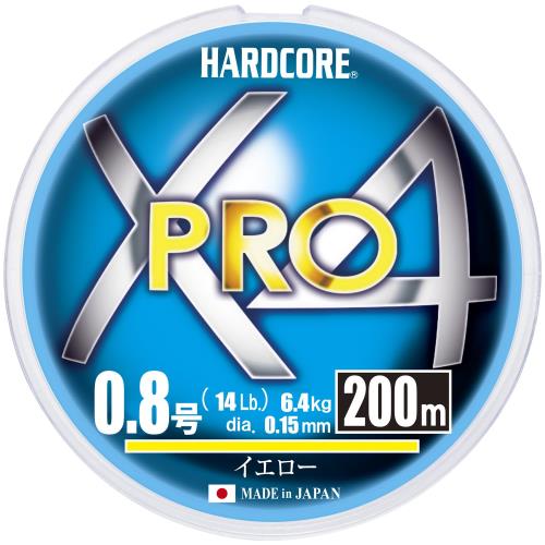 DUEL(ǥ奨) HARDCORE(ϡɥ) PE饤 0.8 HARDCORE X4 PRO 200m 0.8  H...