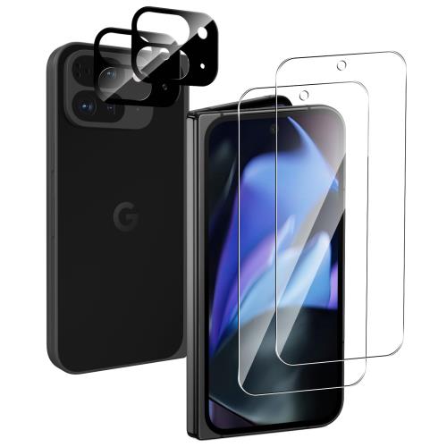 2+2祻åGoogle Pixel 9 Pro Fold 饹ե(2)+ե(2) 9H 饹 ˻...