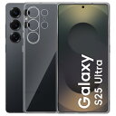For Galaxy S25 Ultra ケース クリア TPU素材 耐衝撃 衝撃吸収 全面保護 カメラ保護 薄型 軽量 Greerass ソフトカバー 滑り止め 黄ばみ防止 指紋防止 透明 耐久 インストール簡単