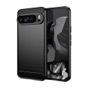 For Google Pixel 9 Pro XL ケース 炭素繊維 全面保護 落下に強い 耐衝撃 擦り傷防止 滑り止め 軽量 超薄型 グーグル ピクセル 9 Pro XL カバー インストール簡単 スマートフォンカバー 科学デザイン 精密穴位置 Google Pixel 9 Pro XL対応