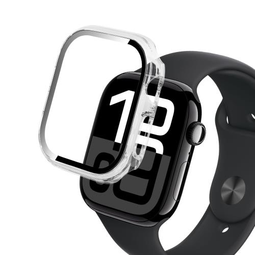 For Apple Watch Series 10 46mm  饹ե+PCե졼 η ݸե Greerass ...