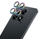 For Xiaomi 14T カメラフィルム カメラ保護 レンズフィルム日本旭硝子素材 飛散防止 高透過 耐衝撃 硬度9H キズ防止 強化ガラス Greerass カメラカバー 露出オーバー防止 防水防塵 気泡ゼロ Xiaomi 14T 用 レンズ保護フィルム (カラフル)
