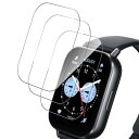 3枚入りFor Redmi Watch 5 Lite フィルム 強化ガラス 高透過率 高タッチ感 Greerass 保護フィルム 旭硝子素材 飛散防止 衝撃吸収...
