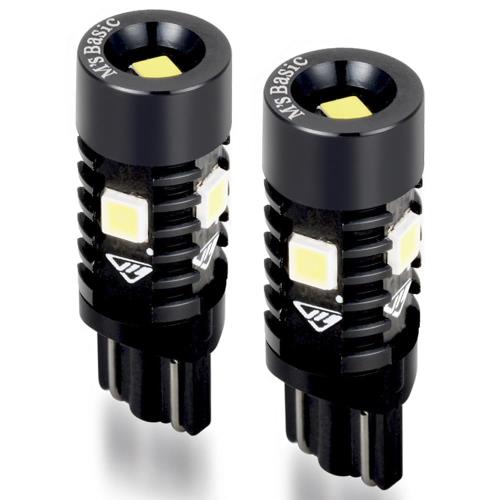 M's Basic by IPF ݥ LED  T10 450lm 6500K ۥ磻 12V 2 ָб Υ...