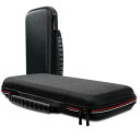 For Nintendo Switch 2 ケース 収納バッグ Nintendo Switch 2 収納ケース カバー 保護ケース 高級レザー 耐衝撃 キズ防止 防水防塵 持ち運びに便利 保護収納ボックス(ブラック)