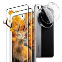 2+2枚セット 指紋認証対応 用 Xiaomi 15 Ultra ガラスフィルム 2枚 シャオミ 15 Ultra フィルム + 2枚 カメラ保護フィルムセッ ...