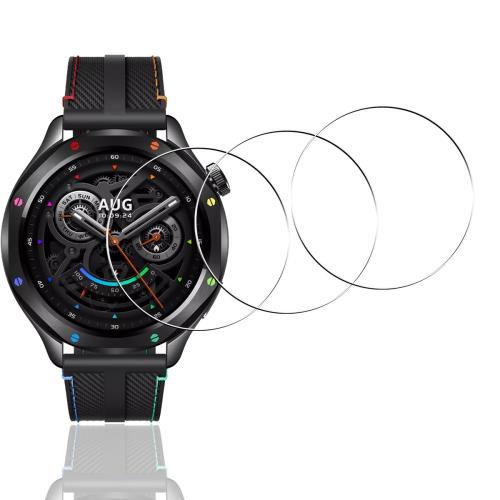 3枚セット 用 Xiaomi Watch S4 ガラスフィルム Xiaomi Watch S4 フィルム 日本硝子素材 9H強度 対応 シ..