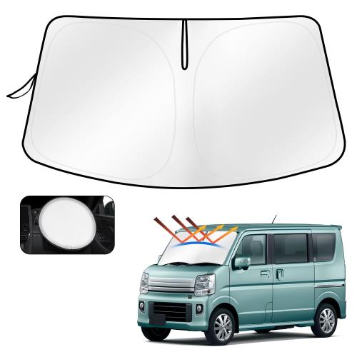 Cartist スズキ エブリイワゴン da17W エブリイ da17V フロントガラス サンシェード サンセット サンフィア サンライン シェードカーテン マルチサンシェード every W