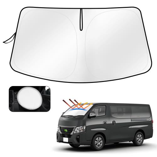 Cartist ニッサン キャラバン NV350 E26 フロントサンシェード サンセット サンフィア サンライン フロントガラス サンシェード 5代目 E26...