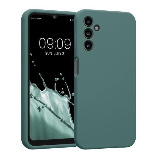 kwmobile スマホケース Samsung Galaxy A14 5G対応 ケース - TPU シリコン カバー 耐衝撃 傷防止 - 北極の夜