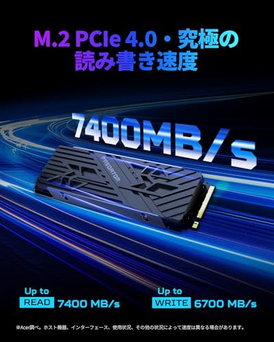 Acer Predator GM7000 ヒー...の紹介画像2