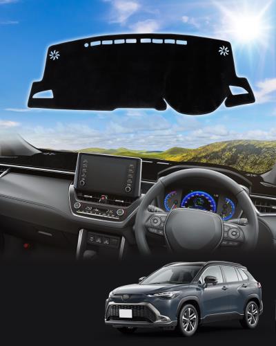 Cartist カローラクロス 10系 に適用 ダッシュボードマット 車用 ダッシュボードカバー COROLLA CROSS ZVG11 ZSG10 ZVG15 2021年9月-現行 フロントガラスへ映り込み軽減 日焼け防止 カローラクロス専用アクセサリー ダッシュボード劣化の防止 保護マット 耐久性 コットンベル