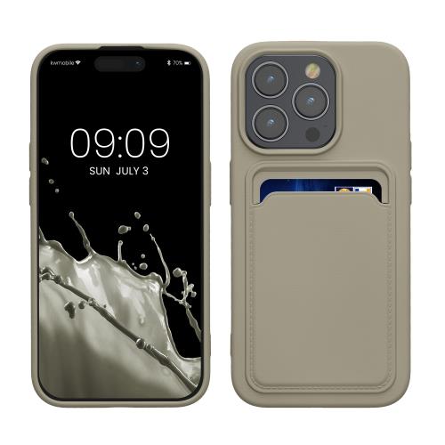 kwmobile ޥۥ iPhone 15 Proб  -ɥۥդ ե TPU ꥳ 饤ȥ졼ޥå