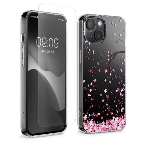 kwmobile ޥۥ Apple iPhone 13 / iPhone 14б  - 饹ե Ѿ׷ TPU ...