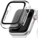 Sinjimoru アップルウォッチ用フルカバーケース、 Applewatch Ultra/SE2/8/7/6/5/4/SE 40・41・44・45・49 対応 強化ガラス ケース 一体型 液晶全面保護 ワイヤレス充(2)