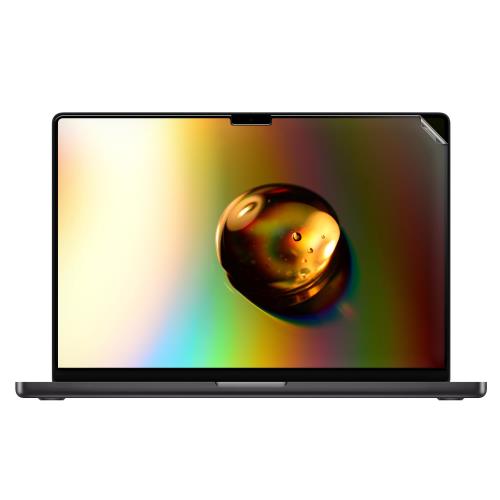 kwmobile ディスプレイ保護フィルム マット 反射防止 指紋跡が着かない Apple Macbook Pro 16.2 2024 M4 A3403 / A3186対応 対応