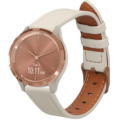 kwmobile Garmin vivomove 3S対応 交換 アームバンド - 本革 スポーツアームバンド 対応(2)