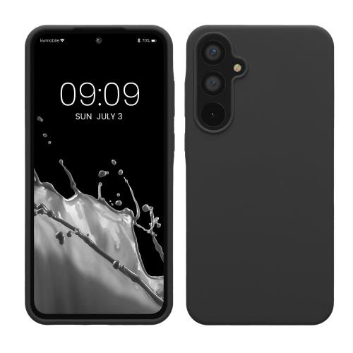 kwmobile スマホケース Samsung Galaxy A55 5G対応 ケース - TPU リキッド シリコン カバー - 耐衝撃 傷防止 サラサラ Case