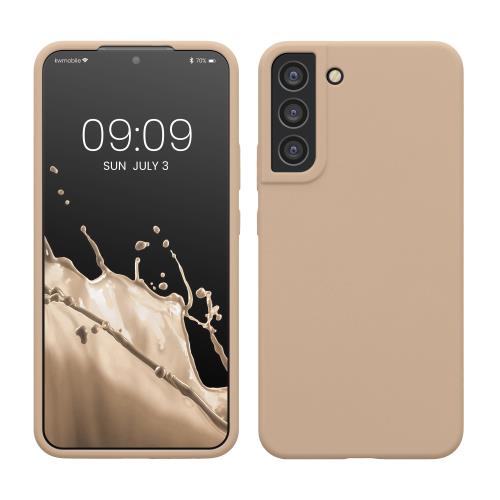 kwmobile スマホケース Samsung Galaxy S22 Plus対応 ケース - TPU リキッド シリコン カバー - 耐衝撃 傷防止 サラサラ Case