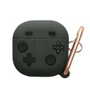 kwmobile 保護ケース Samsung Galaxy Buds 2 Pro/Buds 2 / Buds Live対応 ケース - 耐衝撃 シリコン ケースカバー ゲーム機デザイン(2)