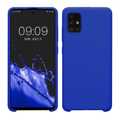 kwmobile スマホケース Samsung Galaxy A51対応 ケース - TPU リキッド シリコン カバー - 耐衝撃 傷防止 サラサラ Case