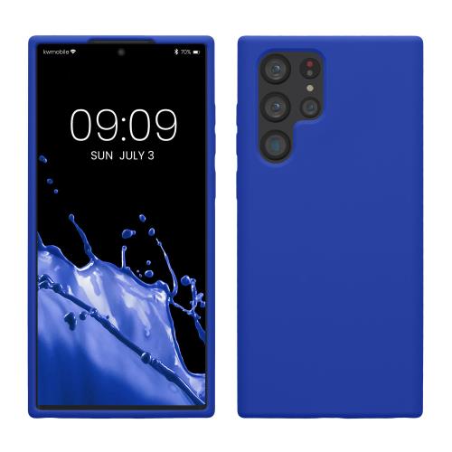 kwmobile スマホケース Samsung Galaxy S22 Ultra対応 ケース - TPU リキッド シリコン カバー - 耐衝撃 傷防止 サラサラ Case