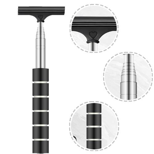 車用サイドミラーワイパー 21-98cm 伸縮式 水切りワイパー ガラスワイパー イングミラークリーナー 多機能掃除用品 持ち運び便利 雨除け 使いやすい