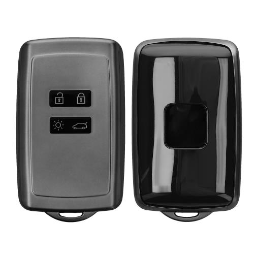 kwmobile Renault 4-ܥ ֤Υ Smart Key (Keyless Go бΤ) б  - ...