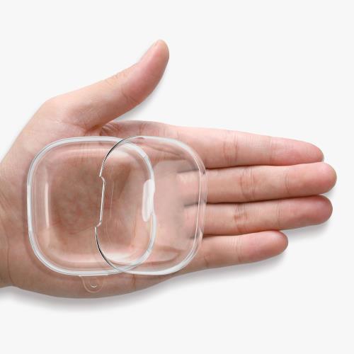 kwmobile Anker soundcore P40i対応 ケース - イヤホンケース プロテクション カバー 紛失防止 TPU - 透明