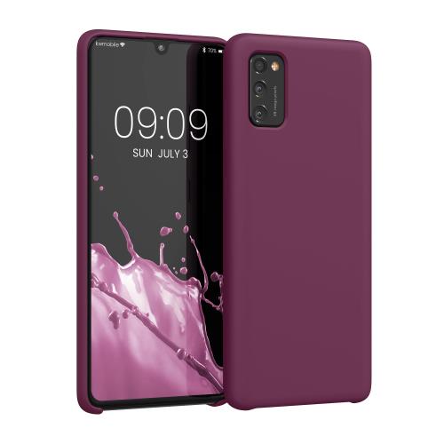 kwmobile スマホケース Samsung Galaxy A41対応 ケース - TPU リキッド シリコン カバー - 耐衝撃 傷防止 サラサラ Case