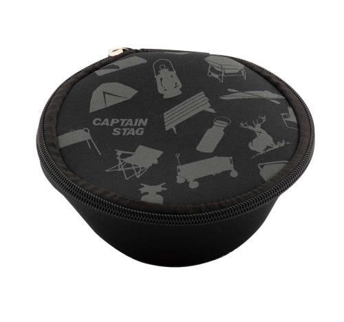 Other - キャプテンスタッグ(CAPTAIN STAG) シェラカップケース 320 ポケット付 CSギア/ブラック UH-3045 外径135×高さ70mm