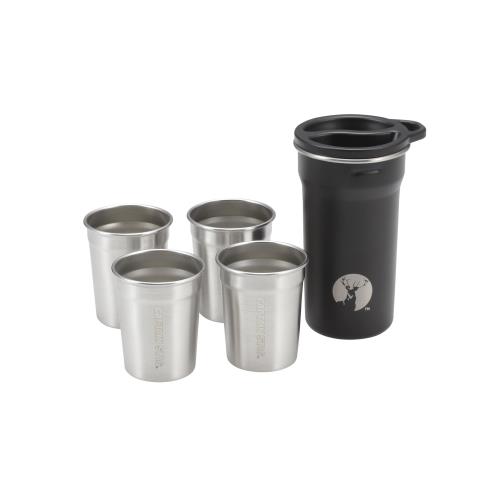 ץƥ󥹥å(CAPTAIN STAG) ȥɥ å å ֥顼 HDåץå 4+1 cup4ġcup1 80ml240ml å ƥ쥹 UE-3638