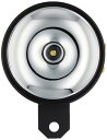 キジマ(kijima) ホーン スタンダードタイプ 90mm ロートーン 300Hz 12V車専用 汎用 クローム 304-8253