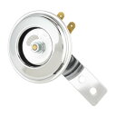 キジマ(kijima) ミニホーン 65mm ハイトーン 380Hz 12V車用 汎用 クローム 304-8241