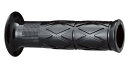 キジマ(Kijima) バイクパーツ グリップ スパイラル ラバー製 119mm φ22.2mm 貫通タイプ 汎用ブラック 201-6449