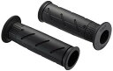 キジマ(Kijima) バイクパーツ グリップ ドクターミニ ラバー製 110mm φ22.2mm 貫通タイプ 汎用 ブラック 201-6806